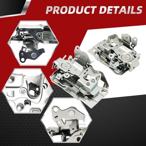 Pair Door Lock Latch Assembly Front Driver and Passenger Side Compatible with