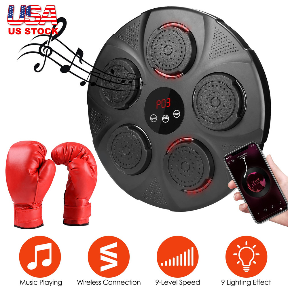Music Boxing Machine Electronic Wall Target