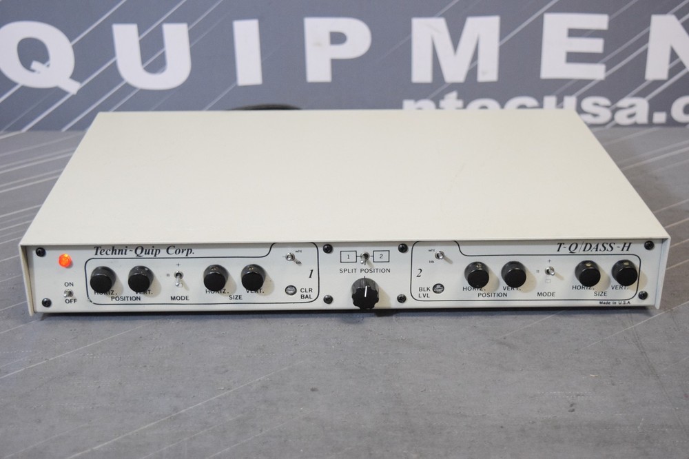 Techni-Quip T-Q/DASS-H Split Screen Generator