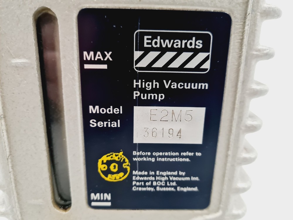 Edwards 5 Two Stage E2M5 Rotary Vane Pump