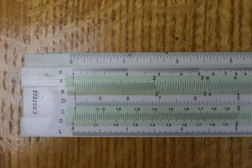 Faber-Castell 57/87 Reitz Slide rule Boxed with instructions