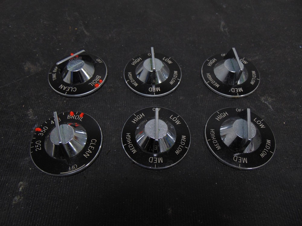 Gibson Range CEC3S5WSAD Control Knob Set K5159301