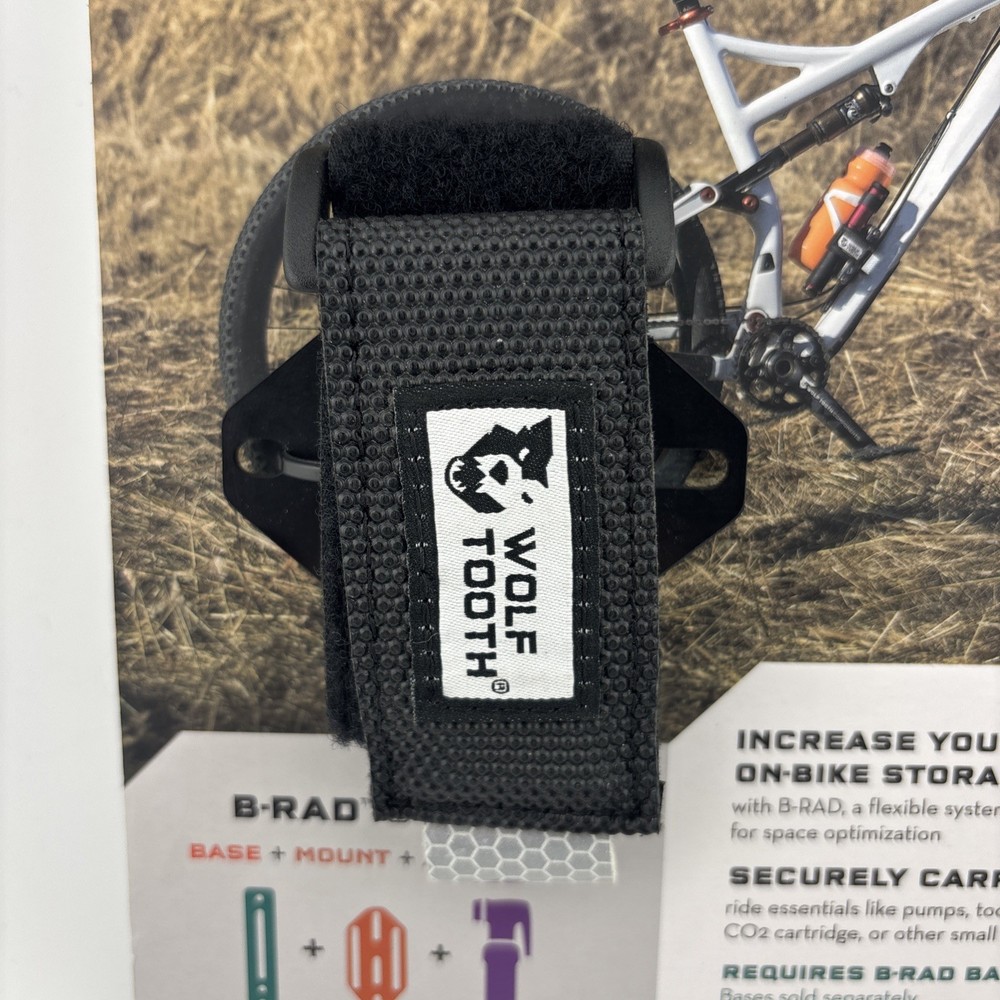 Wolf Tooth Components B-RAD Accessory Strap Mount Cycling Accessory Holder Mini