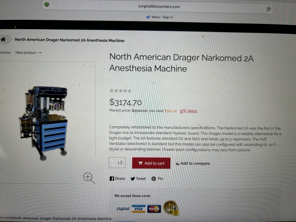 Anesthesia Machine Vets!