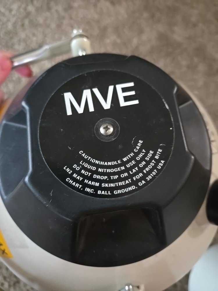 Chart MVE Lab 10 liquid nitrogen container