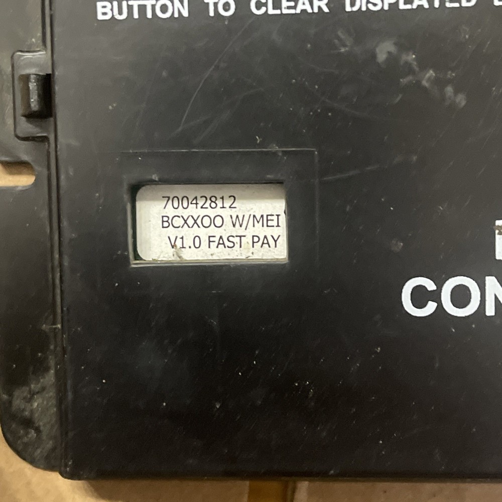 Rowe Bill Changer Control Computer 65069025
