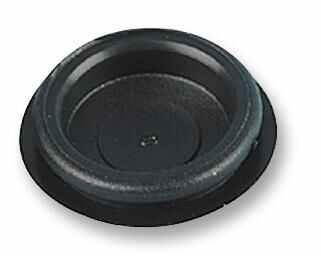 PRO POWER - Black PVC Round Cap