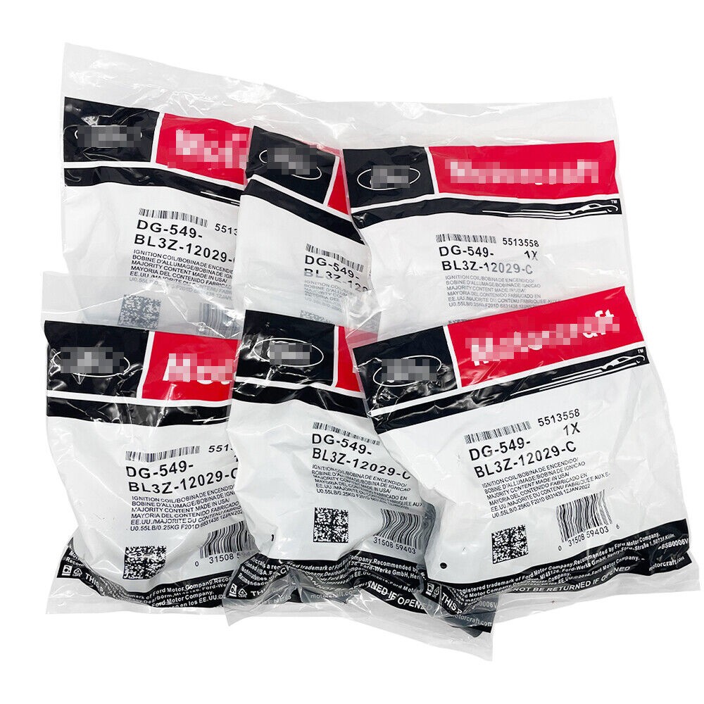 6PCS GENUINE Motorcraft Ignition Coil & Spark Plug For Ford F150 3.5L]