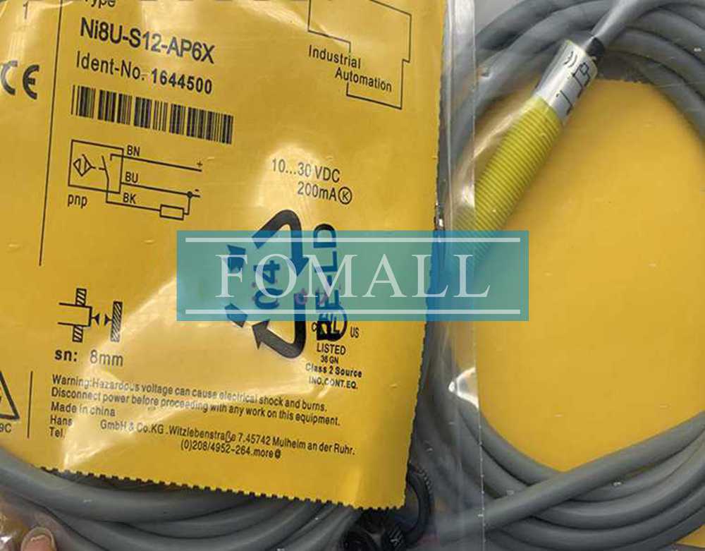 1Pcs New Proximity switch sensor NI8U-S12-AP6X