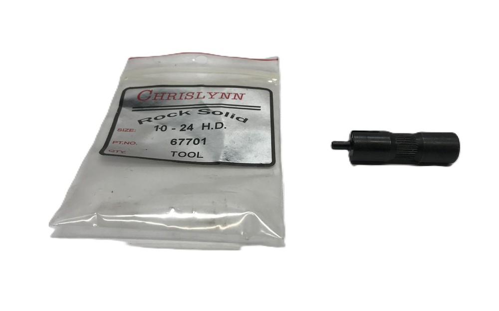 Chrislynn 10-24 H.D. Key-Locking Insert Installation Tool 67701 NOS