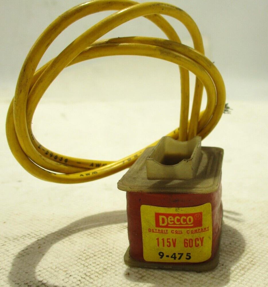 NEW DECCO 9-475 COIL 115V