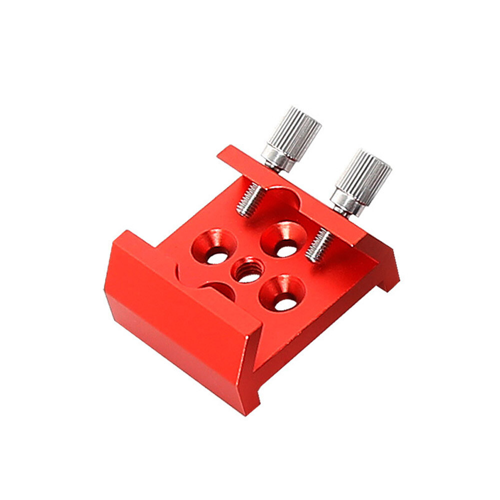 Finderscope Base Dovetail Clamp Flat Bottom Guide Scope Mount with 1/4 Thread