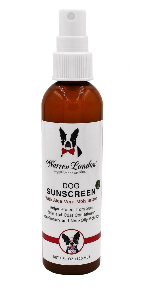 Dog Sunscreen With Aloe Vera Moisturizer