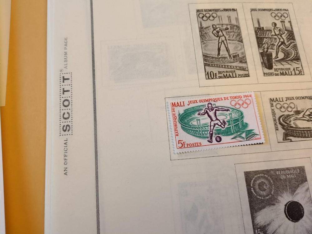APC Z6413 Scott International pages MALI 1959-1984