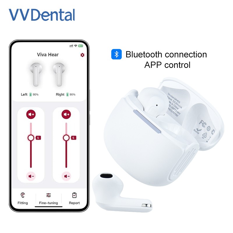 Hearing Aids Hearing Amplifiers Wireless Bluetooth Sound Amplifier With APP