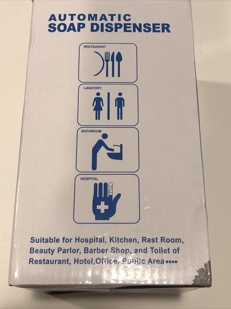 Alpine Industries 700 ml Mountable Automatic Liquid Hand Soap Dispenser