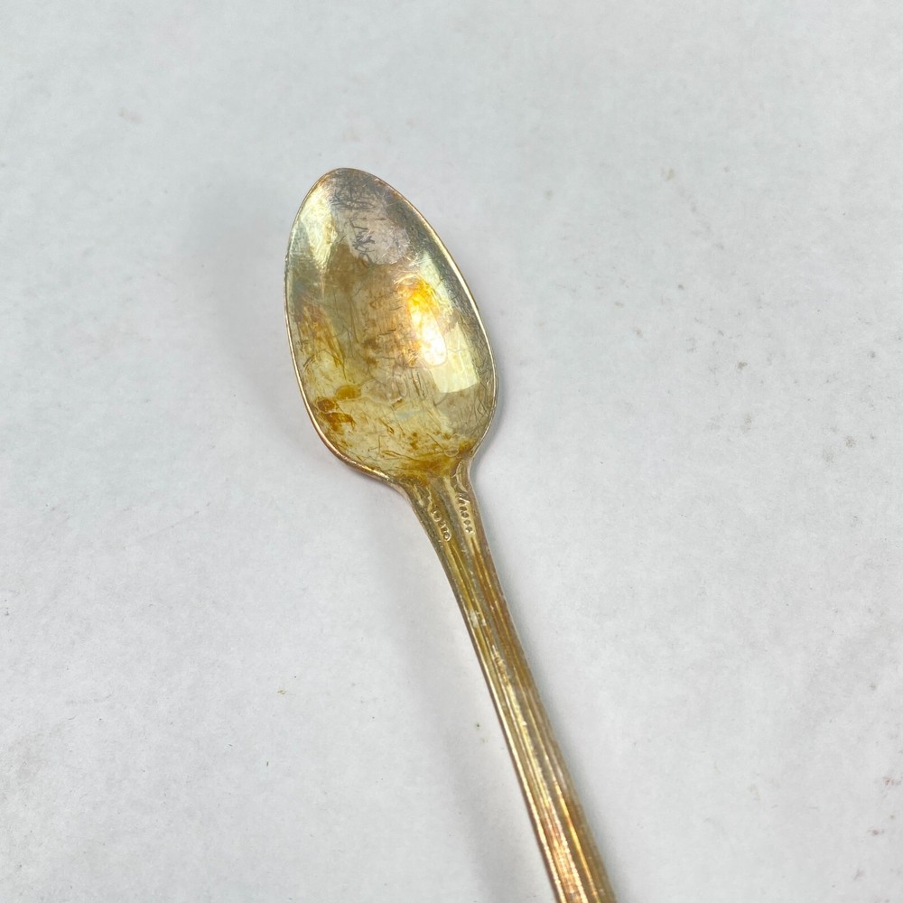 WM A Rogers Oneida Ltd Silverplated Flatware Long Spoon 5.5 Inch