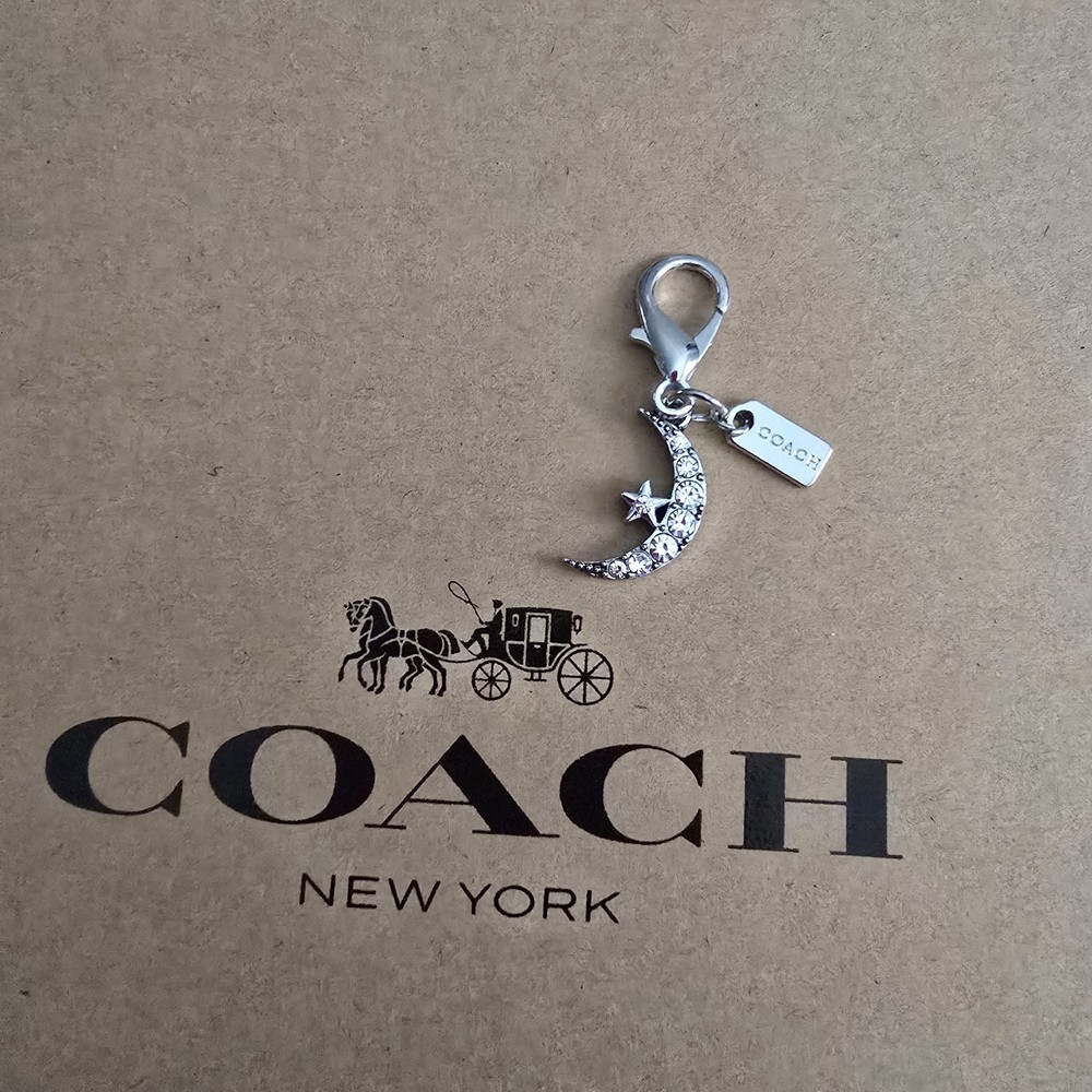 Coach mini charm