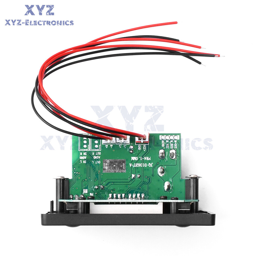 DC7-16V Bluetooth MP3 Decoder Board Car Audio Microphone USB FM Player Speaker