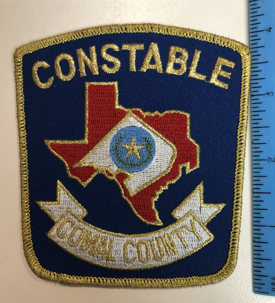 Comal County Texas Constable Patch
