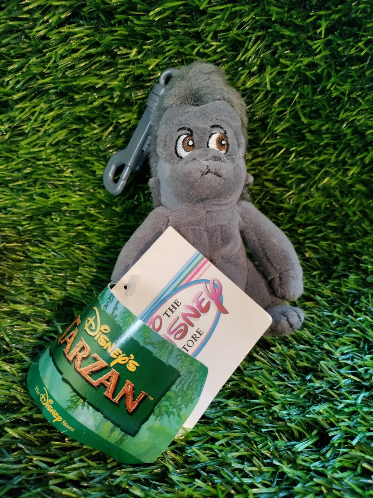 Disney Tarzan Boys Wallet with Compass NEW with tag UNUSED & Terk Keychain Plush