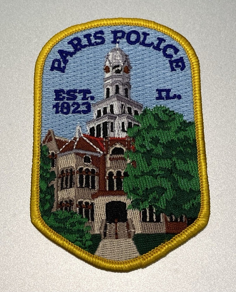 Paris Illinois Police Patch Current Issue