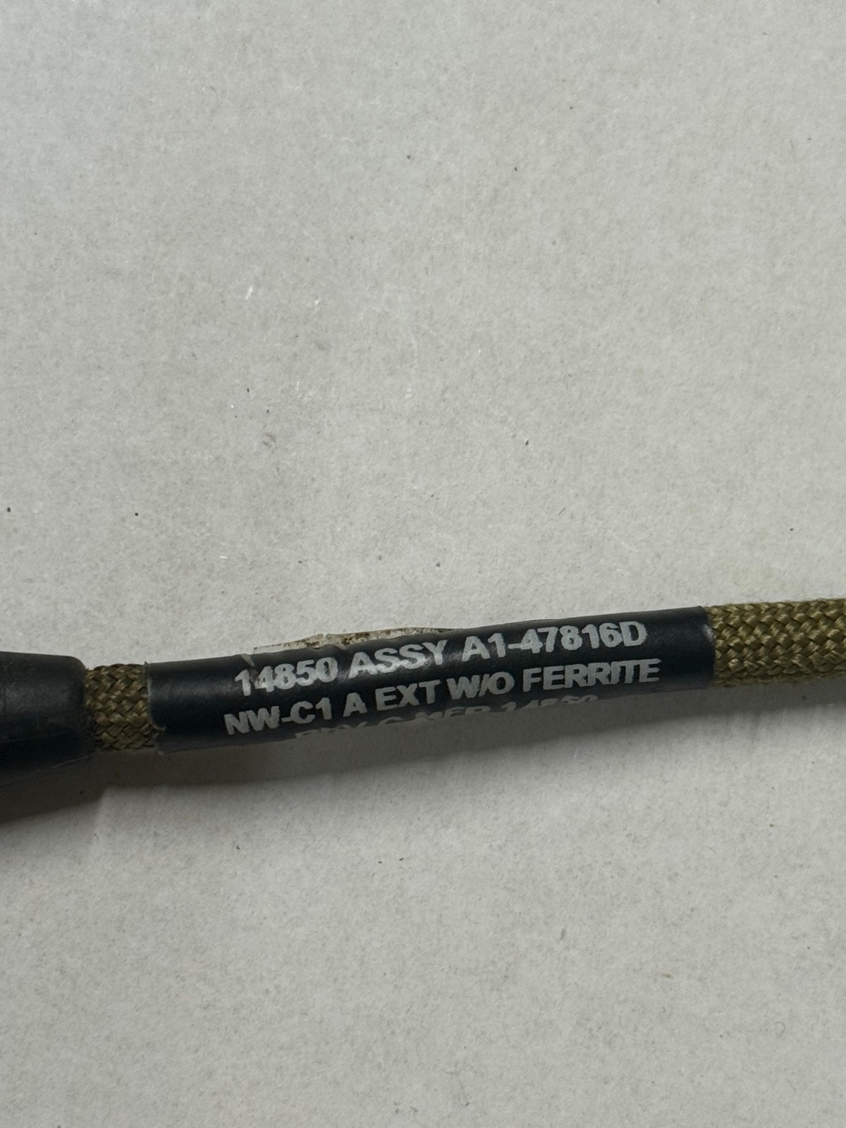 Nett Warrior NW-C1A Extension Cable Tan / Black w/o Ferrite A1-47816D 14850