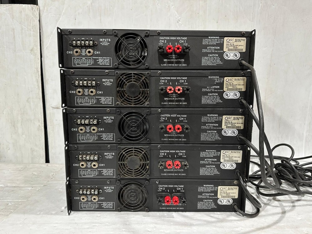 QSC MX 700 Amplifier (one) (TRUEHEARTSOUND)