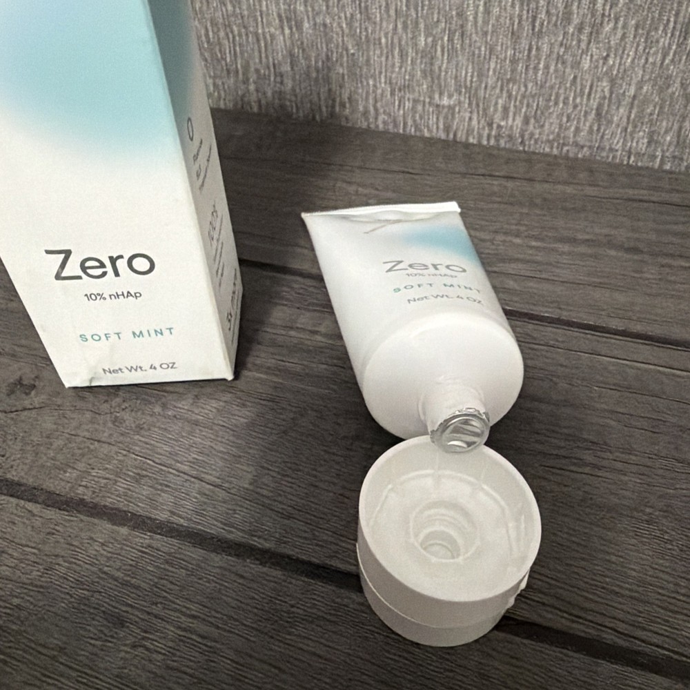 Zero Premium Toothpaste by Dentist Recommended Soft Mint Flavored