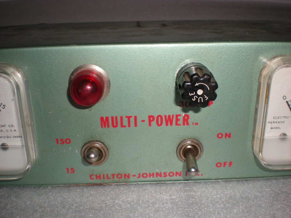 Vintage Rare CHILTON JOHNSON INC MULTI POWER UNIT ASIS UNTESTED