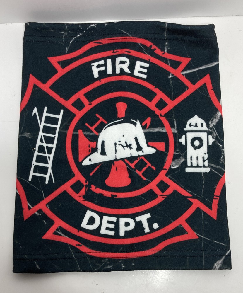 Firefightet Facemask / Gator “Black Red White” NWOT