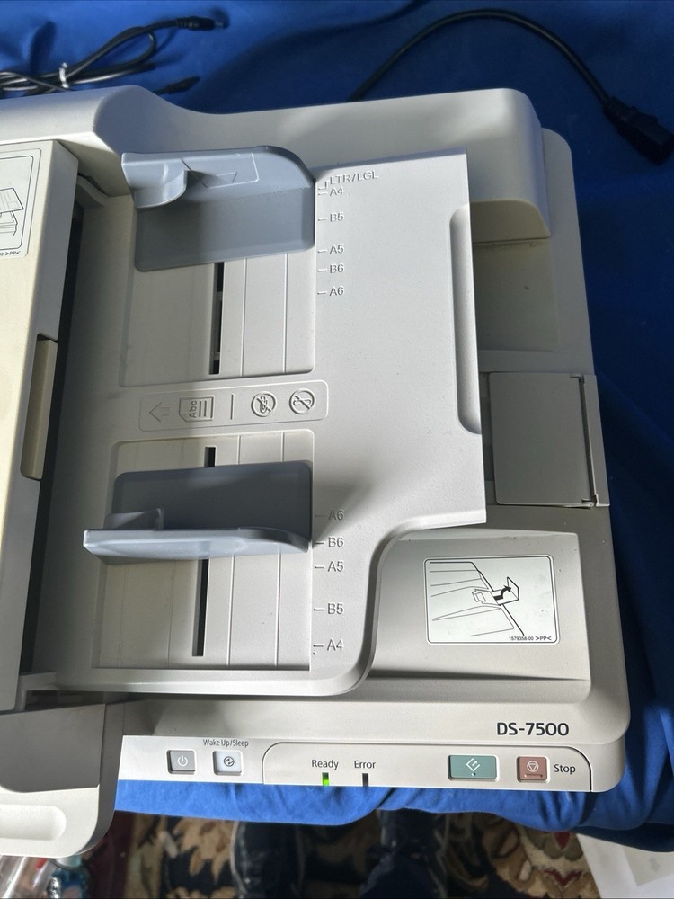 Epson WorkForce DS-7500 Color Duplex Document Scanner – Low 22K Pages