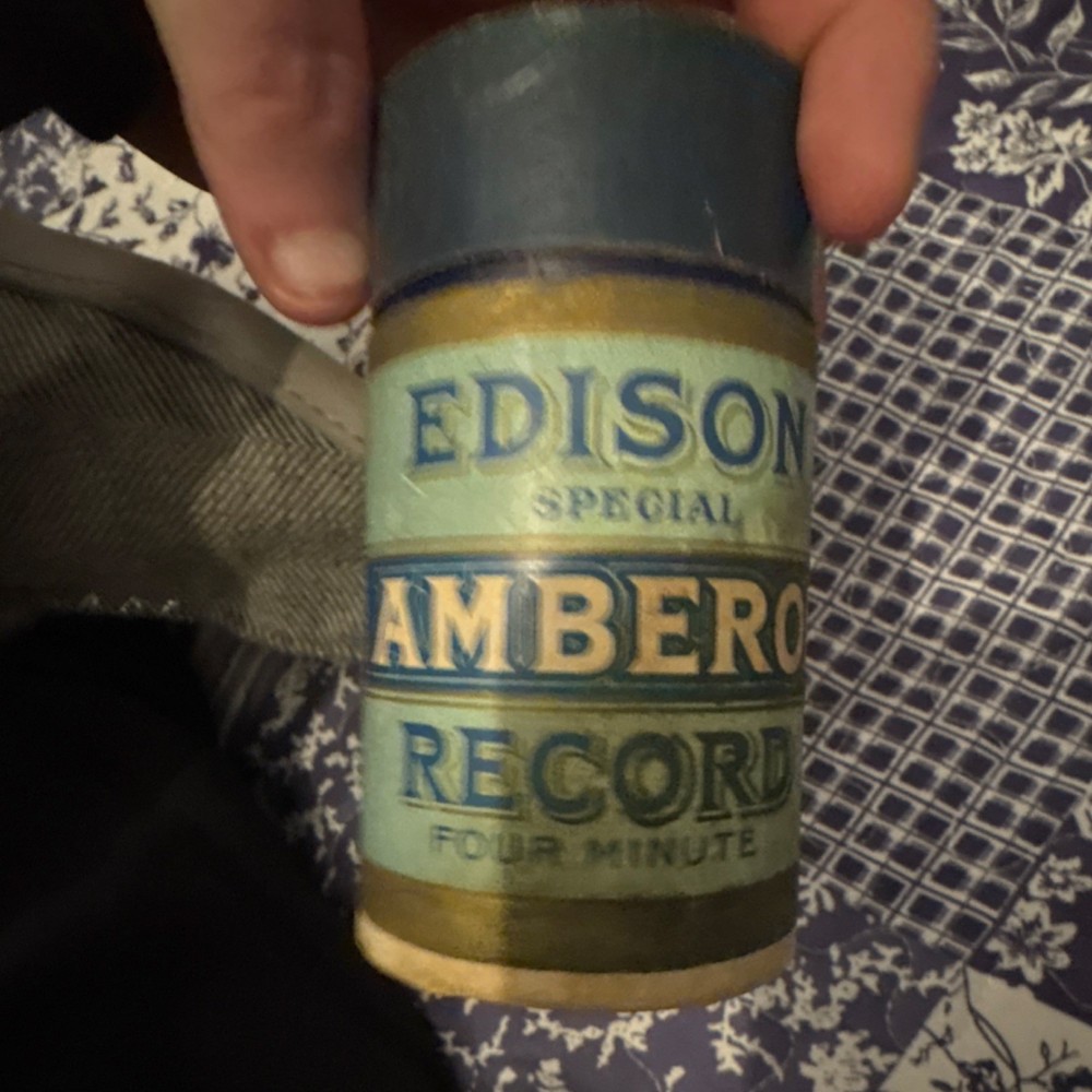 Edison Amberol Record