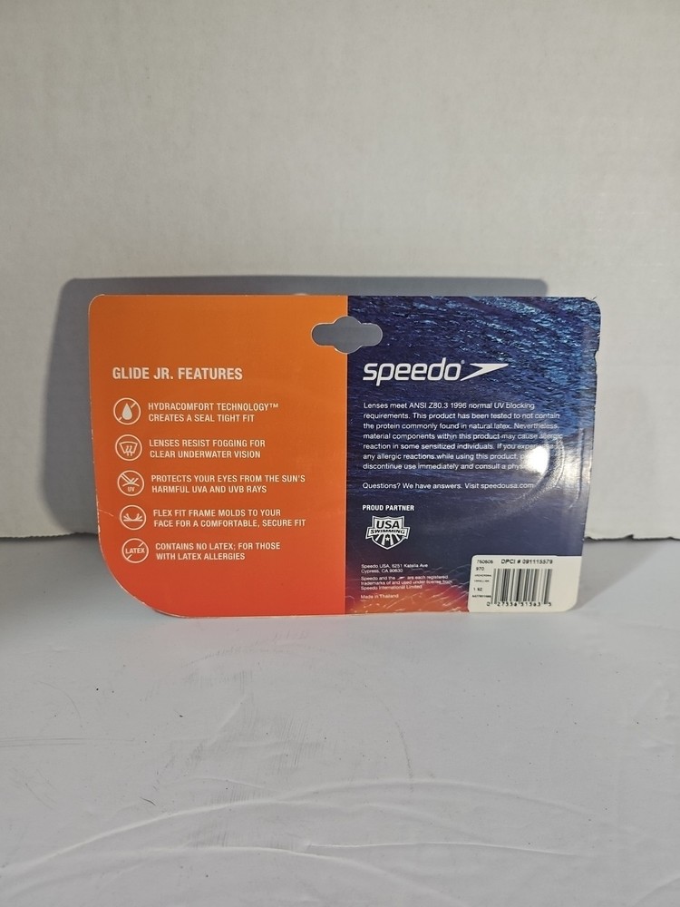 SPEEDO JUNIOR SWIM GOGGLES