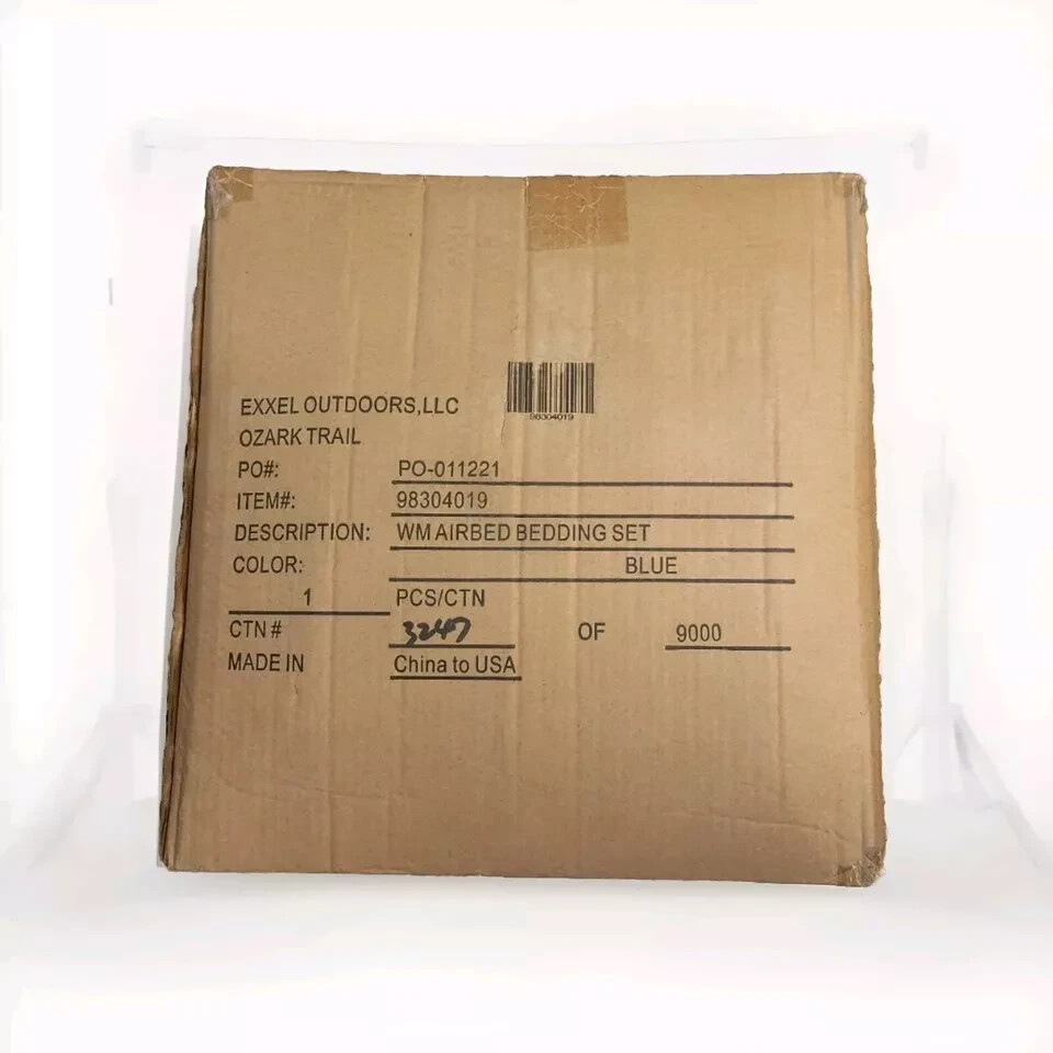 Ozark Trail 50-Degree Rectangular Single Sleeping Bag Convert Airbed Cover Queen