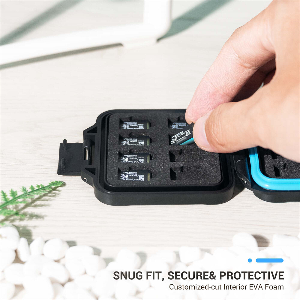 16 Slots Memory Card Case Holder Storage Organizer For TF Micro SD MSD MicroSD