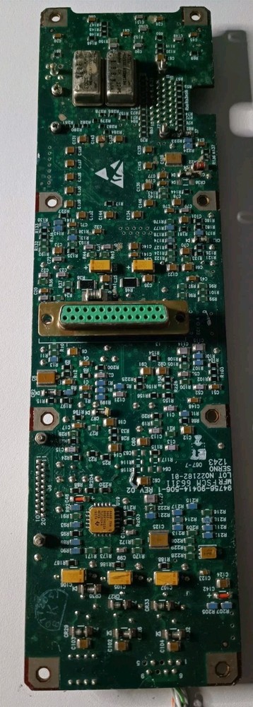 Aviation module system computing/analog-digital sensor processing board.