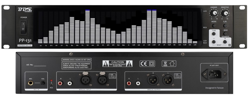 Digital Audio Spectrum Analyzer Display VU Meter 31-Segment BDS PP-131 / PP-31