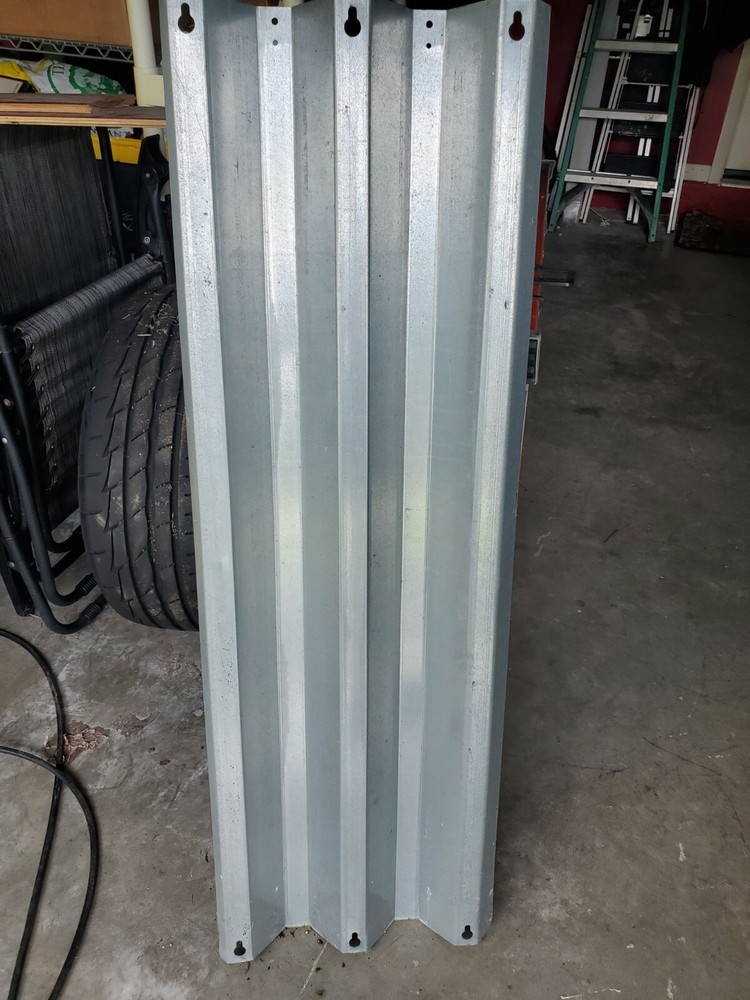 Hurricane Panels - Galvanized Steel - Used - Multiple Lengths - 15" Width