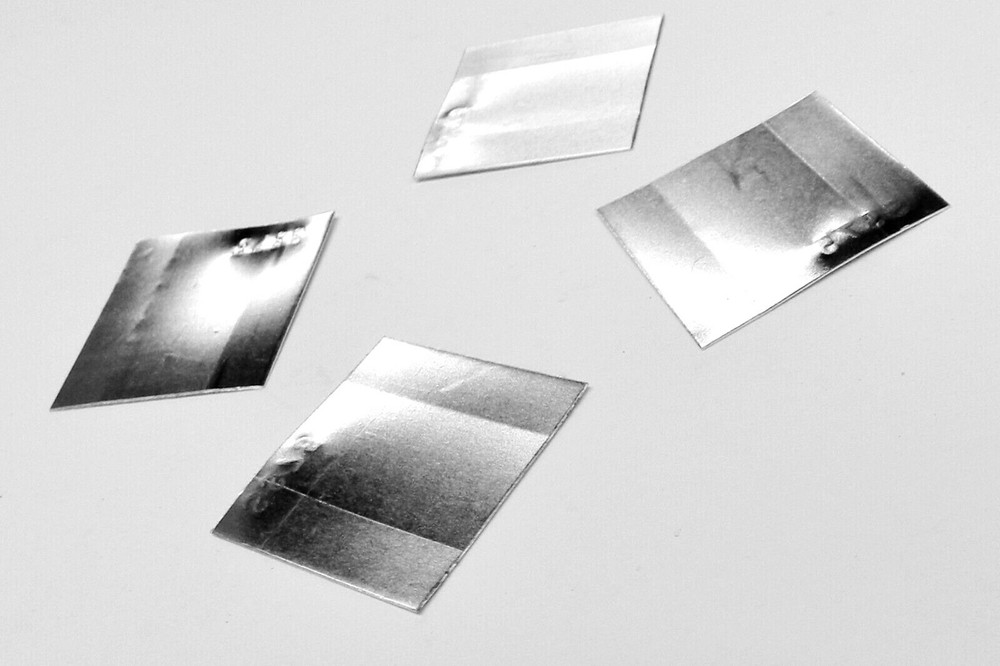 4 Pieces Silver Solder Sheet Assorted Pack 1Dwt @ X-Soft, Easy Soft, Medium Hard