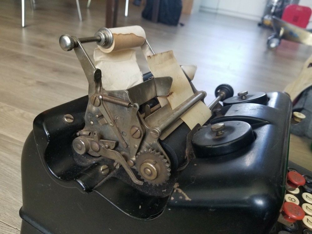 Antique Burroughs Adding Machine