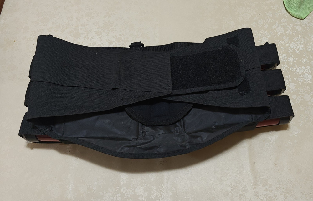JAVA Paintball Harness 6+1 Pack, w/ 6 Pods, modified w/ Elastic Belly Bands.