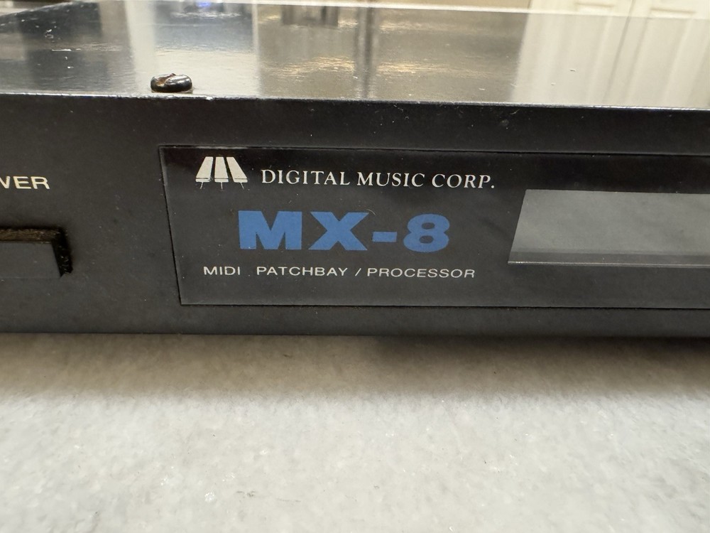 Digital Music Corp MX-8 Midi Patch Bay Processor NO POWER SUPPLY