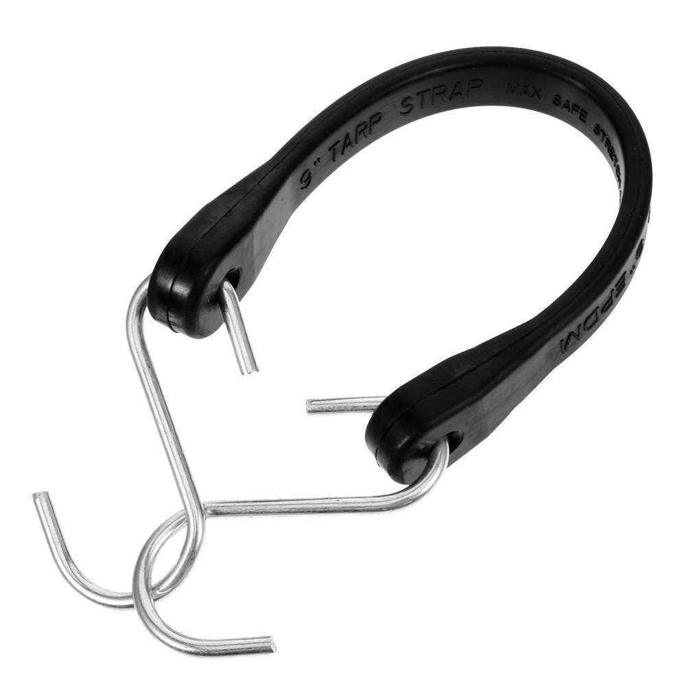 Cargo Tie down Strap Tarp Straps Fixing Rope Elastic Cord with Hook