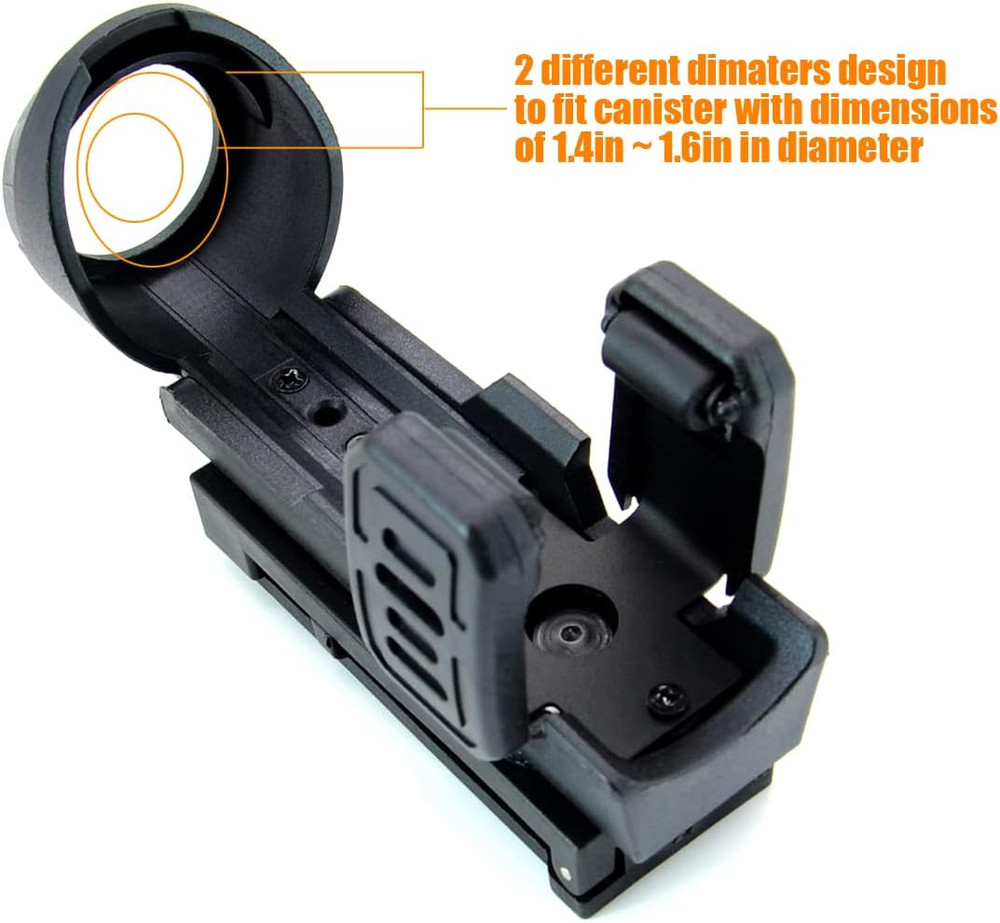 Rotating Quick Draw Pepper Spray Pouch for MK4 Polymer Duty OC Holster