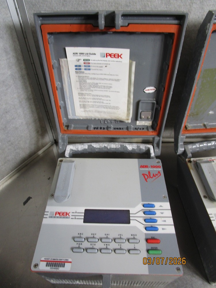 2 Peek Traffic ADR1000 Plus Portable Data Recorder
