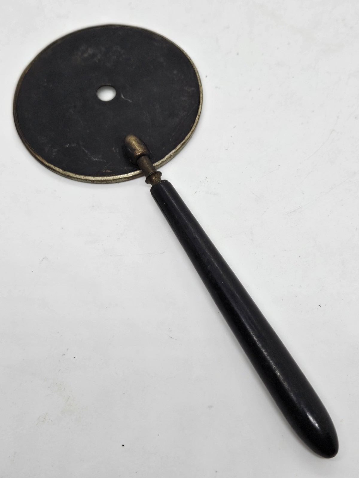 Antique 19th C. Surgeon Doctor's Opthamology Hand Held Mirror Reflector Tool