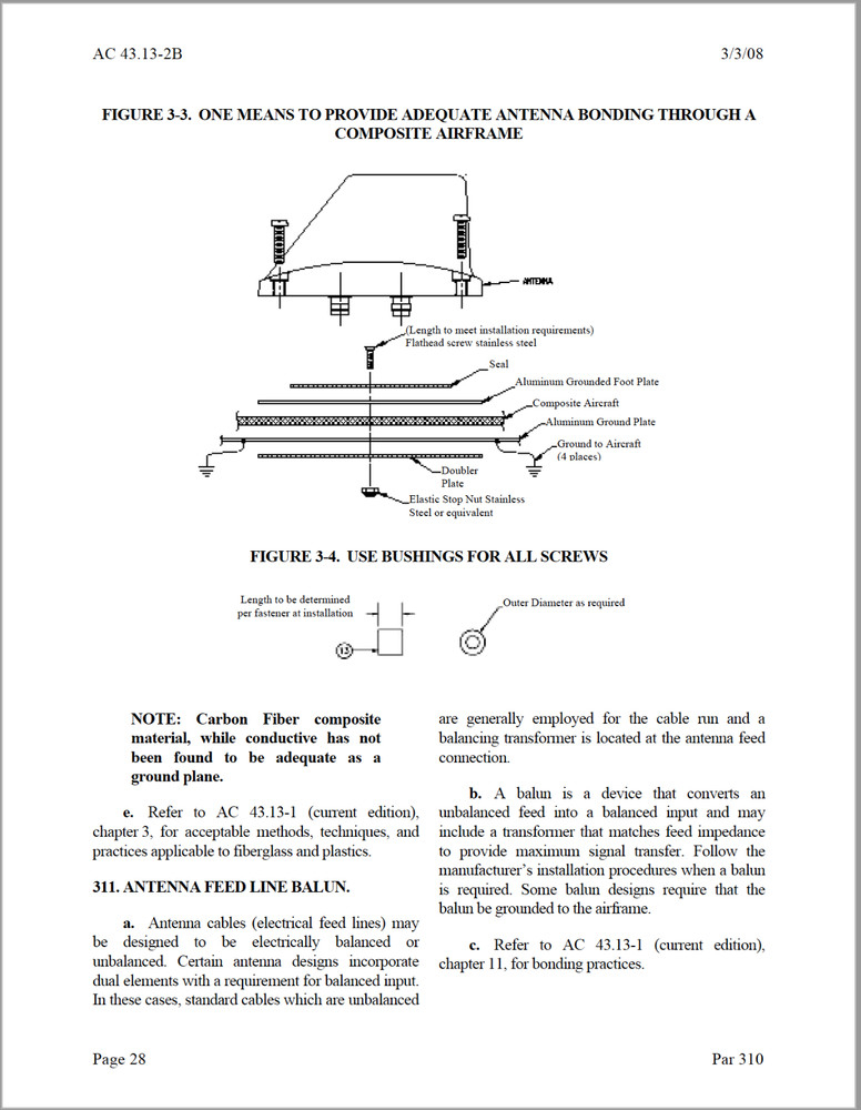 137 page AC 43.13-2B - Methods Techniques Practices - Aircraft Alterations on CD