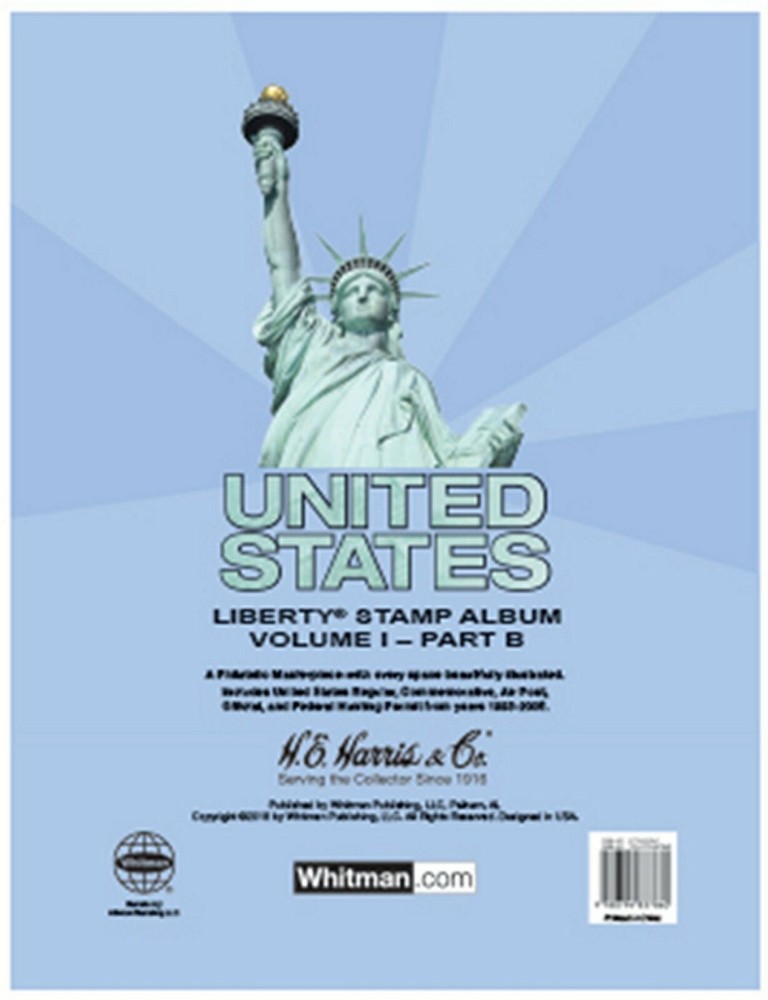 HE Harris USA LIBERTY 1 STAMP PAGES Part B 1995-2006 (Liberty I - Pages Only)