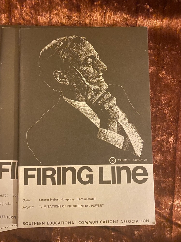 FIRING LINE Playbook Script Transcript 11 Booklets - Mint Condition 1970s